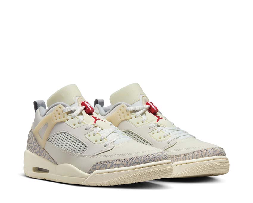 Jordan Spizike Low Sail / University Red - Coconut Milk