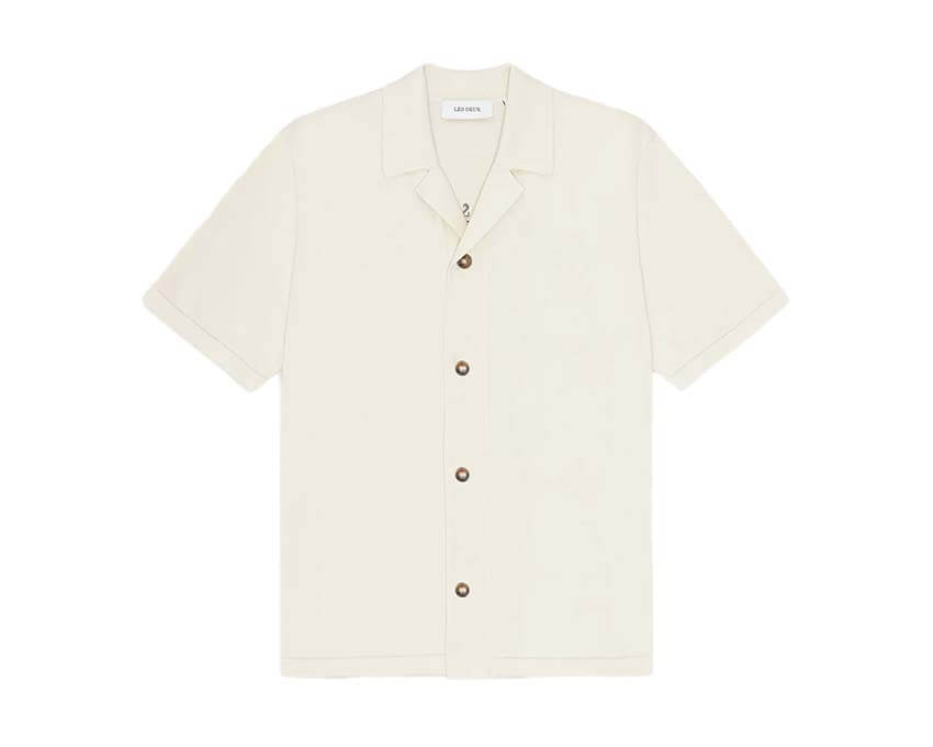 Les Deux Emmett Globe Knitted SS Shirt 1001334-215