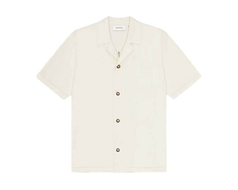 Les Deux Emmett Globe Knitted SS Shirt 1001334-215