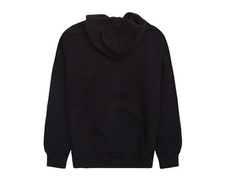 Les Deux Felipe Hoodie Black Seitenansicht — dicke Baumwolle Kapuze