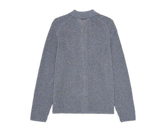 Les Deux Gerald Knitted Shirt vue latérale — coupe et texture maille