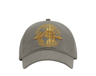 Les Deux Globe Logo Dad Cap — casquette unisexe logo globe structurée
