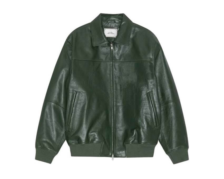 Les Deux Leather Varsity "Rifle Green" 1002254-566