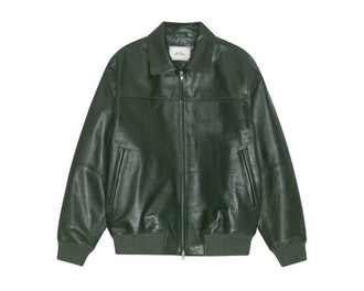 Les Deux Leather Varsity "Rifle Green" 1002254-566
