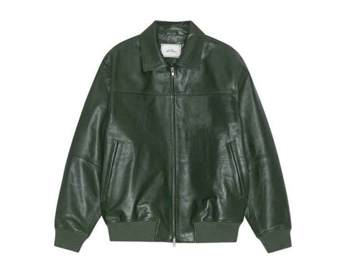 Les Deux Leather Varsity "Rifle Green" 1002254-566