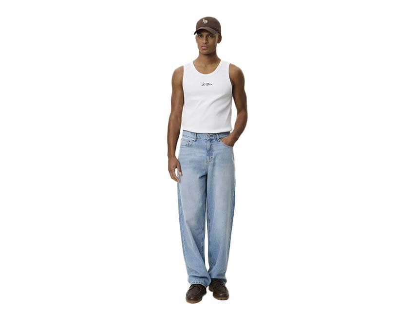 Les Deux Roi Washed Denim Jeans 1001443-481