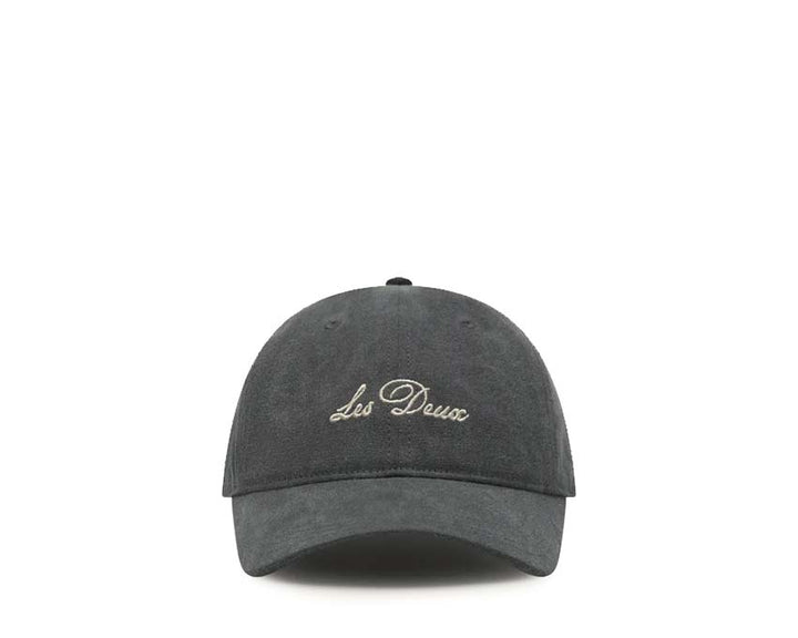 Les Deux Washed Dad Cap Black LDM703046