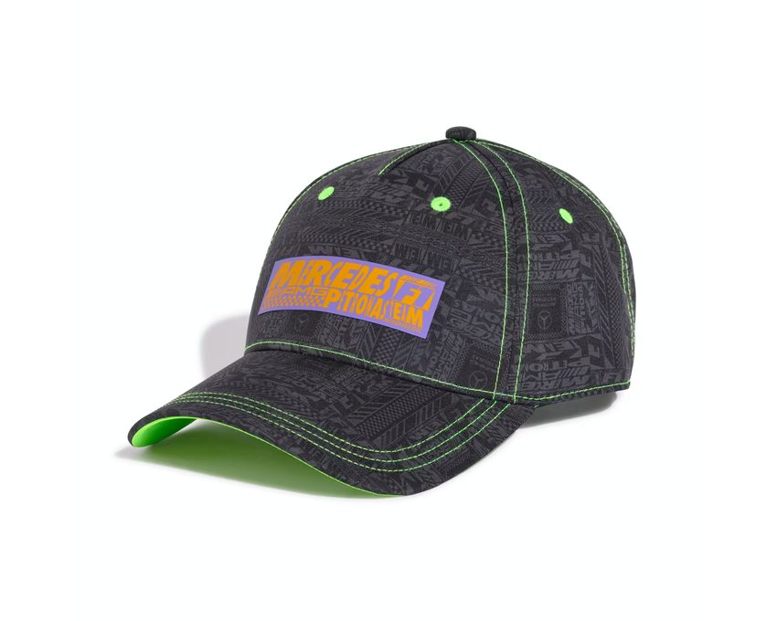 Adidas Mercedes AMG Petronas F1 Team Lights On Cap