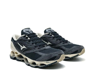Mizuno Wave Prophecy LS Seitenansicht — atmungsaktives Mesh Laufschuh Lifestyle