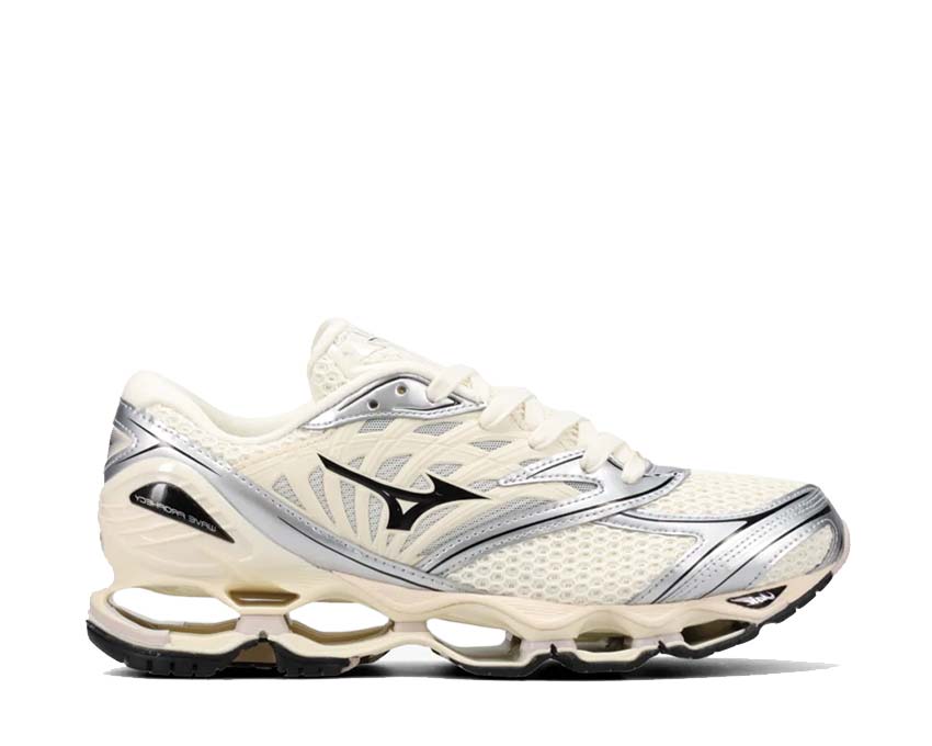 Mizuno Wave Prophecy LS Pristine / Black - Silver D1GA251101