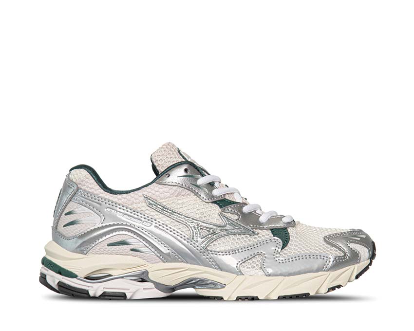 Mizuno Wave Rider 10 Snow White / Slate - Bistro Green D1GA243107
