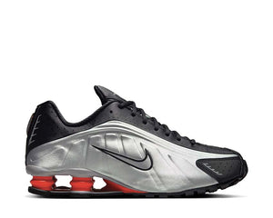 Nike Shox R4 Metallic Silver / Negro – zapatilla hombre columnas Shox plateadas | noirfonce.eu HQ1988-002