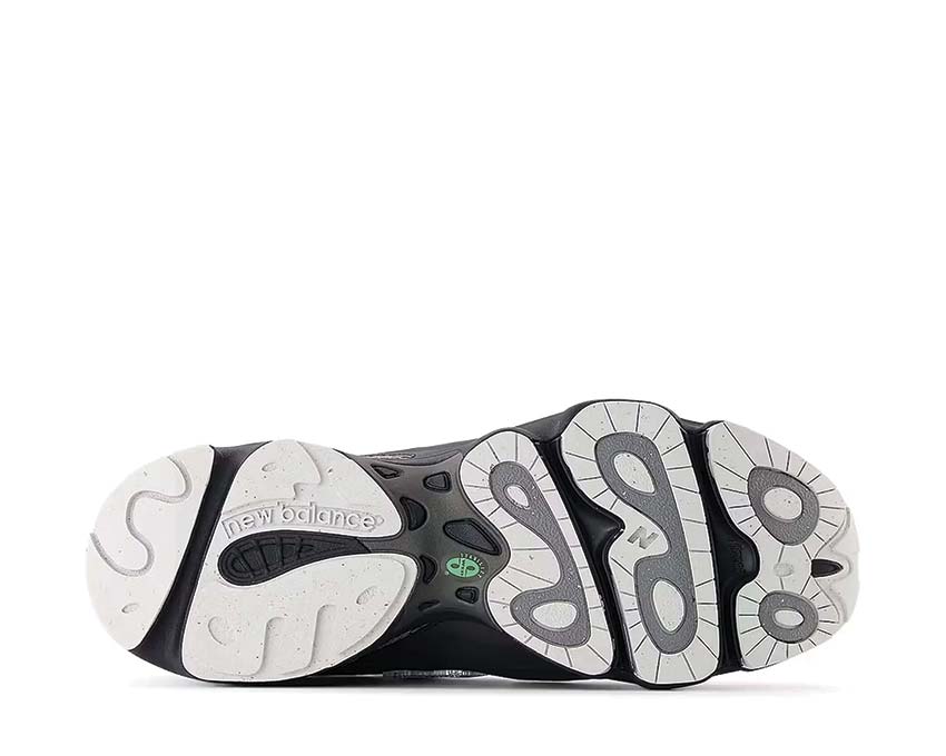 New Balance 1000 Black Silver Trainers for Men | NOIRFONCE