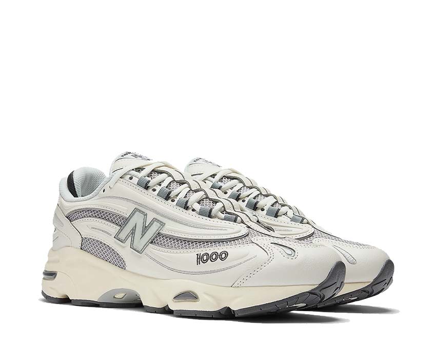 New Balance 1000 Sea Salt Grey Trainers M1000MEW | NOIRFONCE