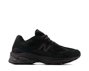 New Balance 2010 Black Cement — Herren Sneaker monochrom urban