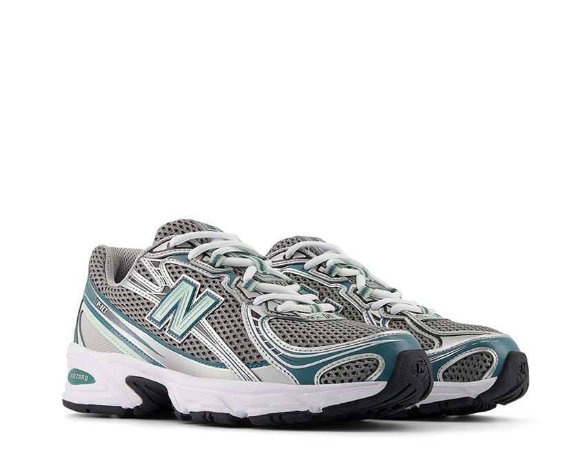 New Balance 740 Silver Metallic / Green U740NC2