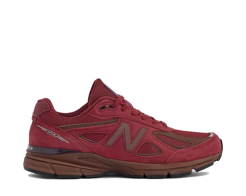 New Balance 990v4 Made in USA "Monarch Burgundy" U990BR4