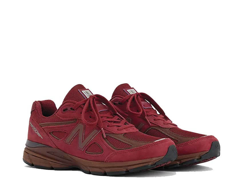 New Balance 990v4 Made in USA "Monarch Burgundy" U990BR4