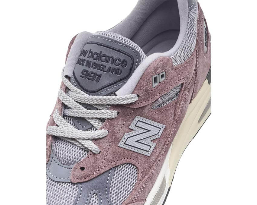 New Balance 991v2 Made in UK "Rose Taupe" - vue latérale