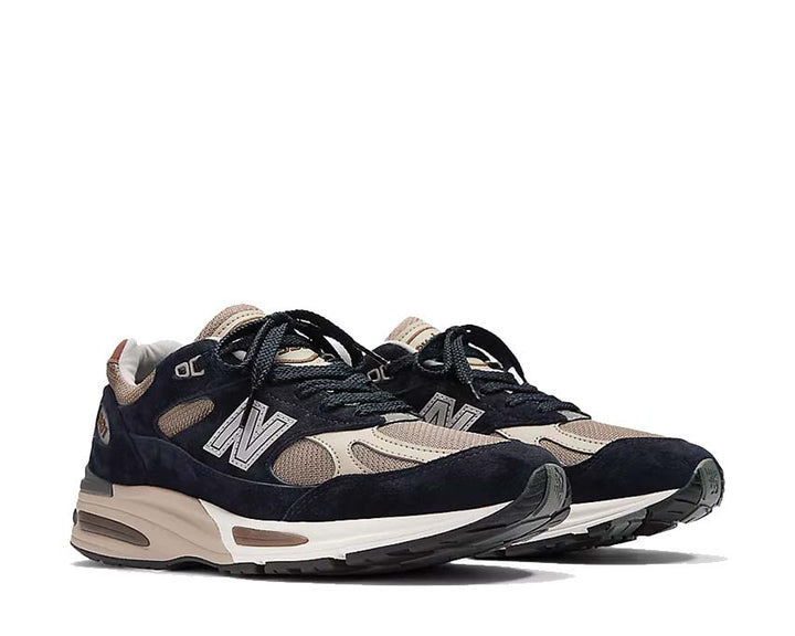 New Balance 991v2 UK After Midnight / Sepia Tint - Plaza Taupe U991DB2
