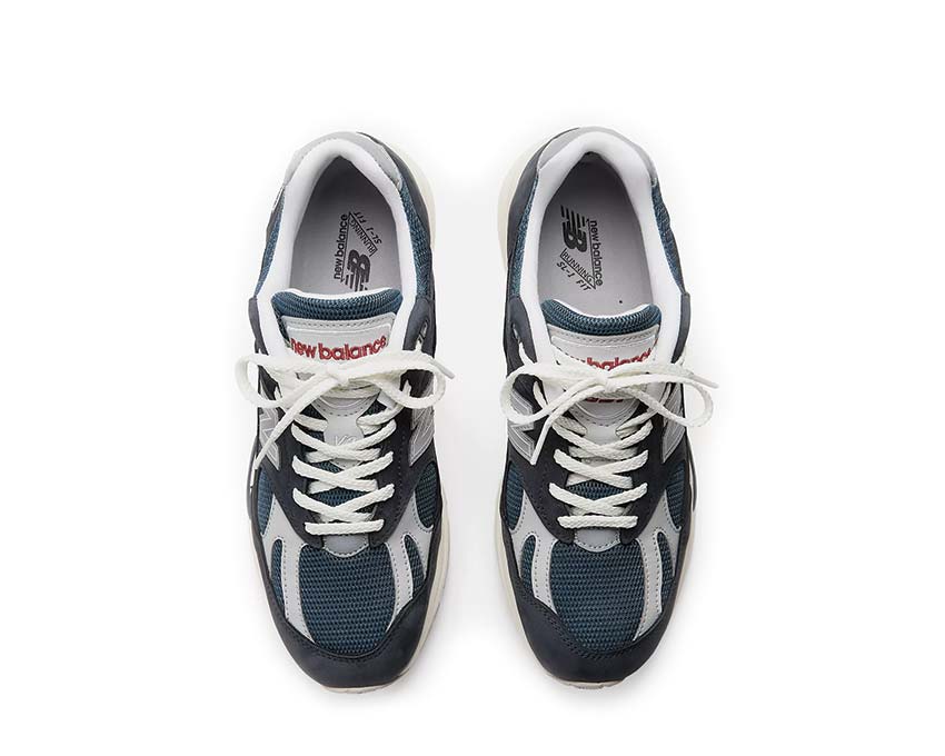 New Balance 991v2 UK “Vintage Sport” Total Eclipse / Indian Teal - Harbor Mist U991VN2