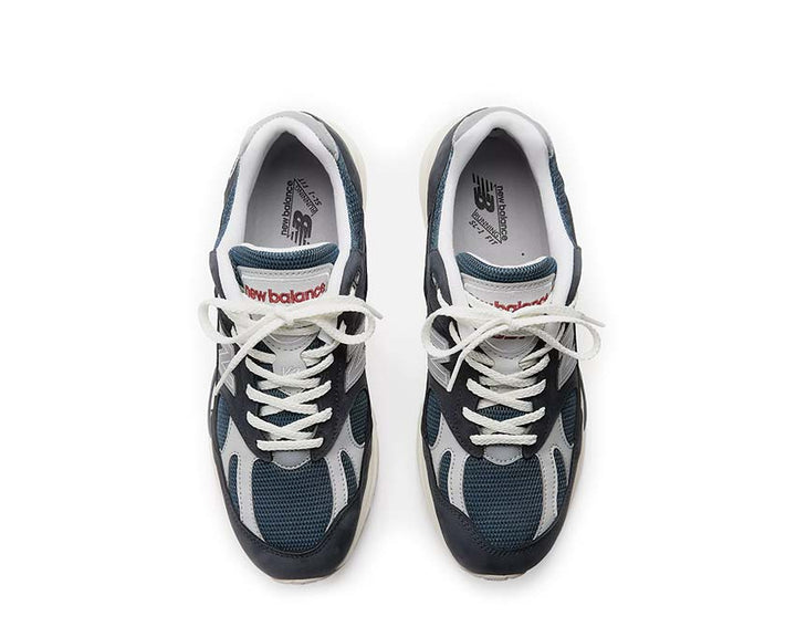 New Balance 991v2 UK “Vintage Sport” Total Eclipse / Indian Teal - Harbor Mist U991VN2
