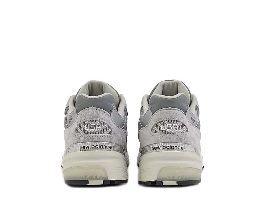 New Balance 992 Made in USA Grey Trainers | NOIRFONCE