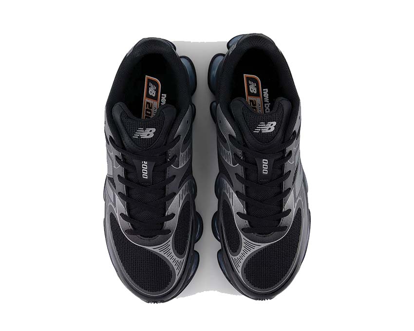 New Balance Abzorb 2000 Black / Dark Silver Metallic - Light Chrome Blue U2000EA