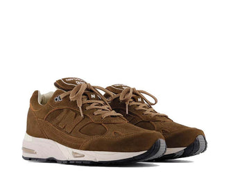 New Balance Made in UK 991V1 Luxe Suede "Cocoa" W991BR1