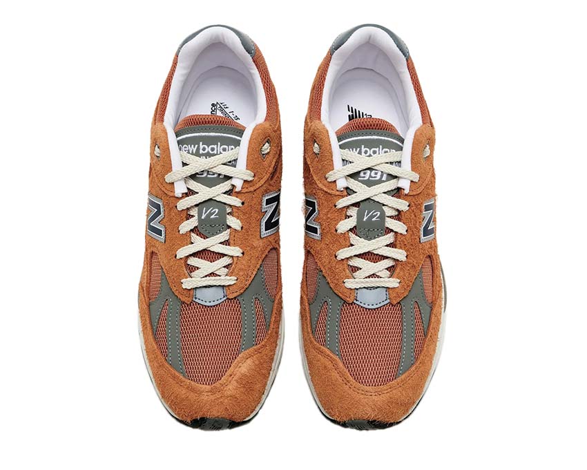 New Balance 991v2 Made in UK Gold Earth | NOIRFONCE