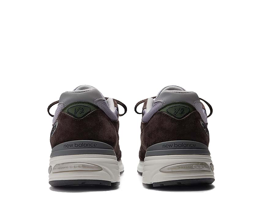 New Balance Made in UK 991v2 Licorice / Lavender Gray - Douglas Fir U991BP2