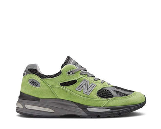 New Balance 991v2 Made in UK City Pack Olive/Brown — neutraler Sneaker hergestellt in England