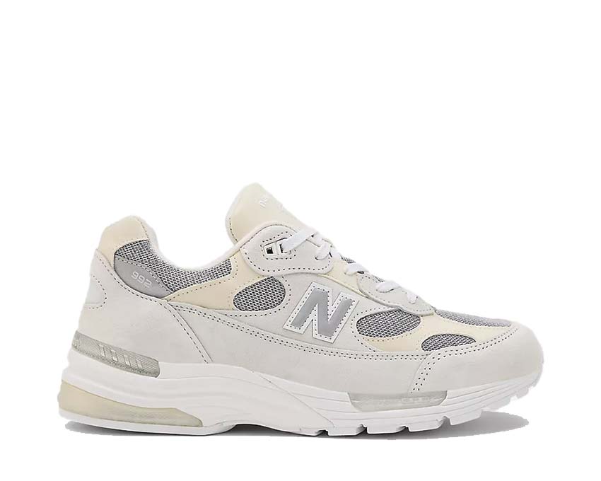 New Balance Made in USA 992 Core White - Reflection / Silver Metalic U992NC