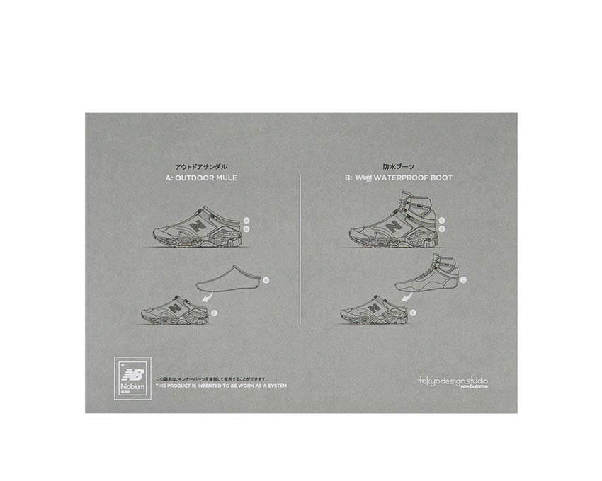 New Balance x Tokyo Design Studio MSNB1 | NOIRFONCE