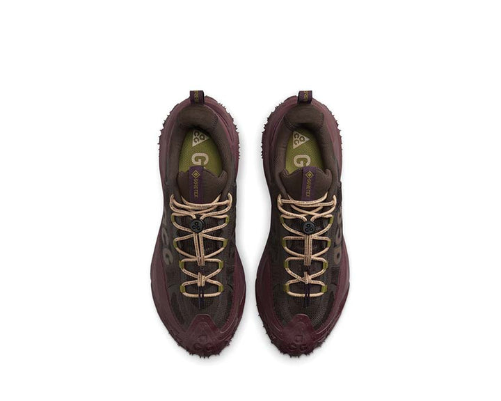 Nike ACG Mountain Fly 2 Low Gore-Tex Velvet Brown / Black - Burgundy Crush - Hemp HF6245-200