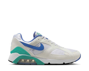 Nike Air Max 180 Bluebird Herren in Weiss und Blau - Retro Sneaker mit Air Max bei noirfonce.eu
