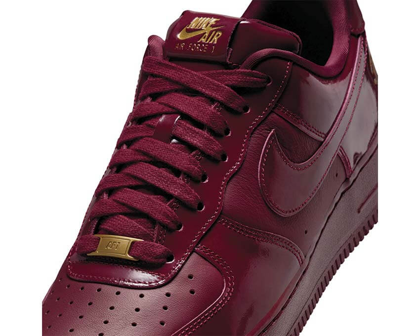Nike Air Force 1 '07 "Dark Beetroot" - sneakers homme - vue latérale