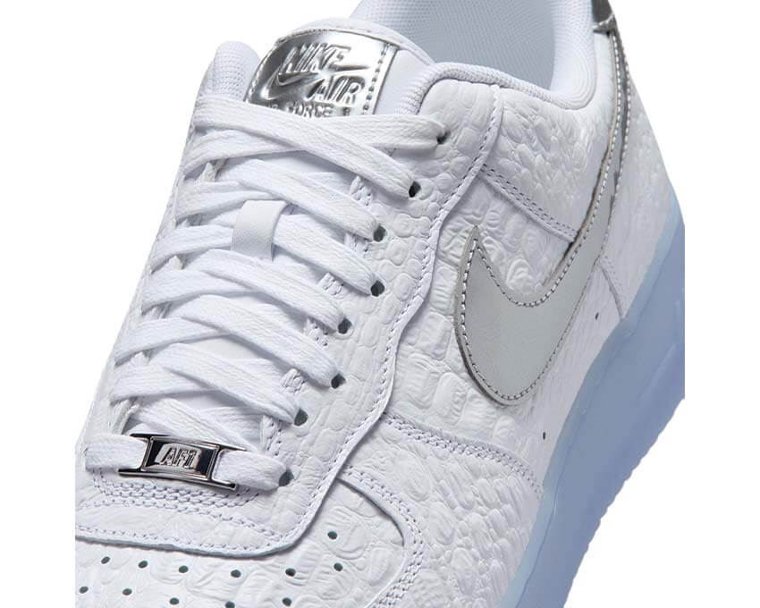 Nike Air Force 1 '07 White Croc | NOIRFONCE