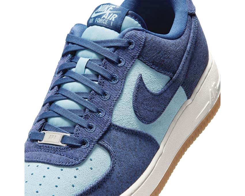 Nike Air Force 1 07 LV8 Blue Denim | NOIRFONCE