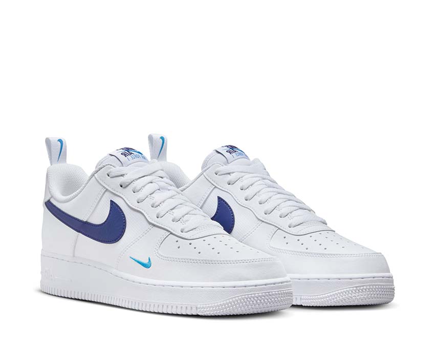 Nike Air Force 1 '07 White / Deep Royal Blue - LT Photo Blue HF3836-100