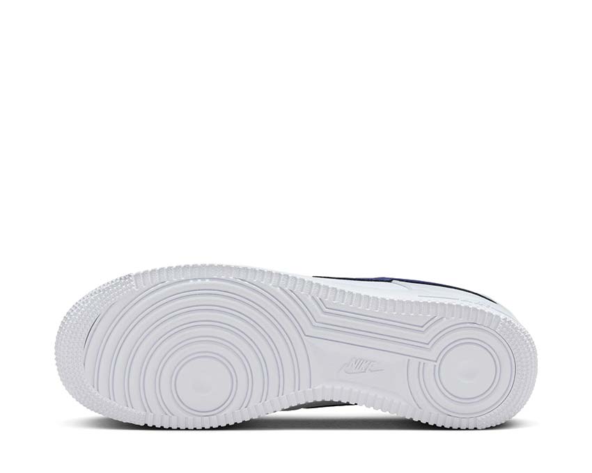 nike air force 1 07 blue sole