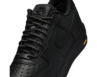 Nike Air Force 1 Vibram Gore-Tex Off Noir Seitenansicht — wasserdichtes Gore-Tex Oberteil