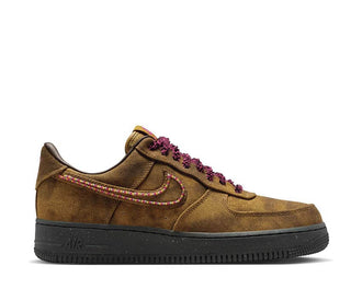 Nike Air Force 1 Boucle QS Desert Moss — tige tissu boucle texturé vert mousse désert IO4474-300