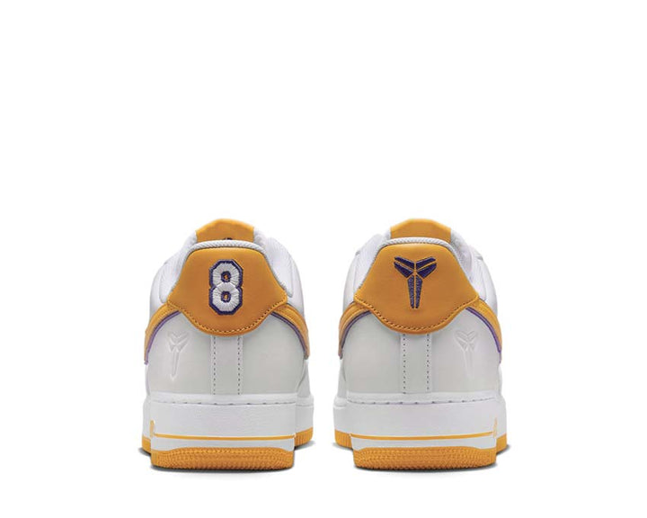 Nike Air Force 1 Low Retro QS KB White / Varsity Maize - Varsity Purple FZ1151-100