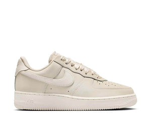 Nike Air Force 1 Retro Prm W Oatmeal — sneaker femme cuir premium coloris beige naturel | noirfonce.eu