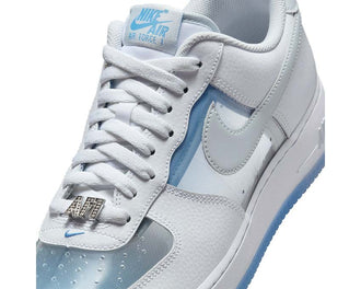  Nike Air Force 1 Retro White/Pure Platinum-University Blue IB5724-100 