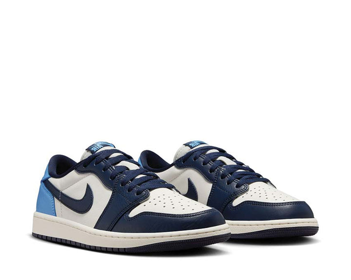 Nike Air Jordan 1 Low OG Obsidian Obsidian University Blue   Sail CZ0790 400 1