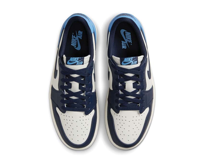 Nike Air Jordan 1 Low OG Obsidian Obsidian University Blue   Sail CZ0790 400 3