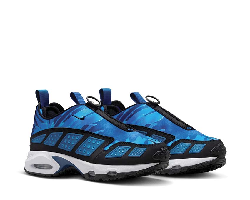  Nike Air MAx SNDR W Camo Court Blue / Black - Aluminium - Blue Tint - Photo Blue - White IB6863-400