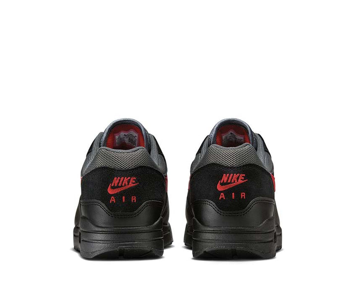 Nike Air Max 1 ESS Black / University Red-Iron Grey FZ5808-008